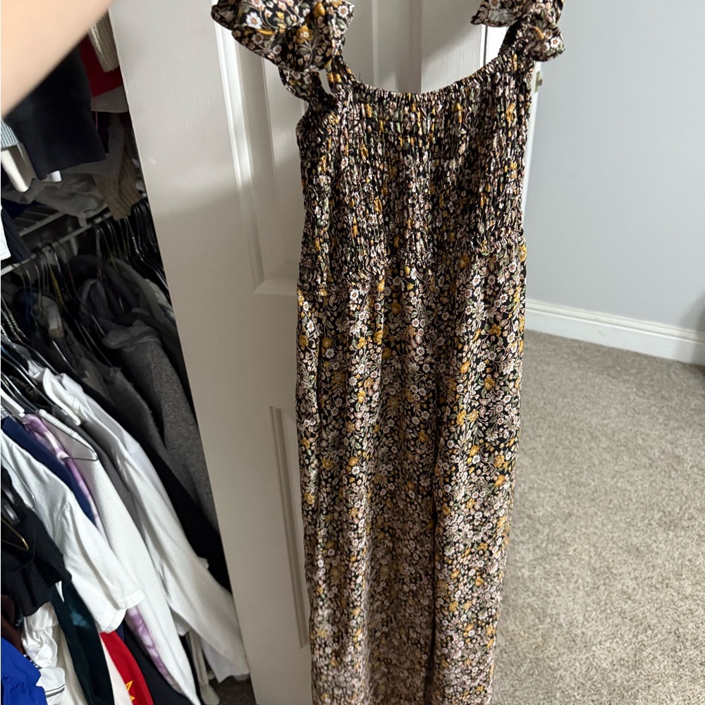 Audrey Parks Floral Smocked Top by Francesca's